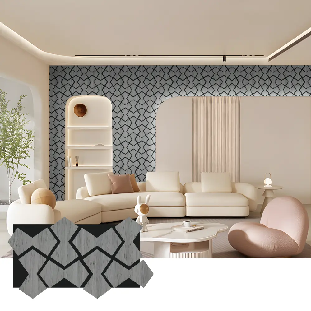နံရံနှင့် မျက်နှာကျက်အတွက် Oak Wood Acoustic Slat Panel သည် ခေတ်မီအတွင်းခန်းများကို မည်သို့ပြောင်းလဲနိုင်မည်နည်း။