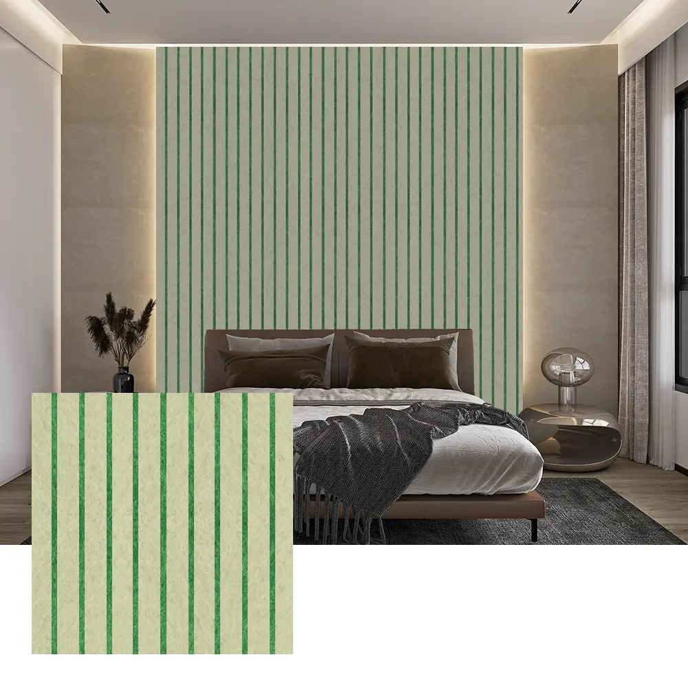 အတွင်းနံရံအလှဆင်ခြင်းအတွက် ရောင်စုံ PET Acoustic Panels များ