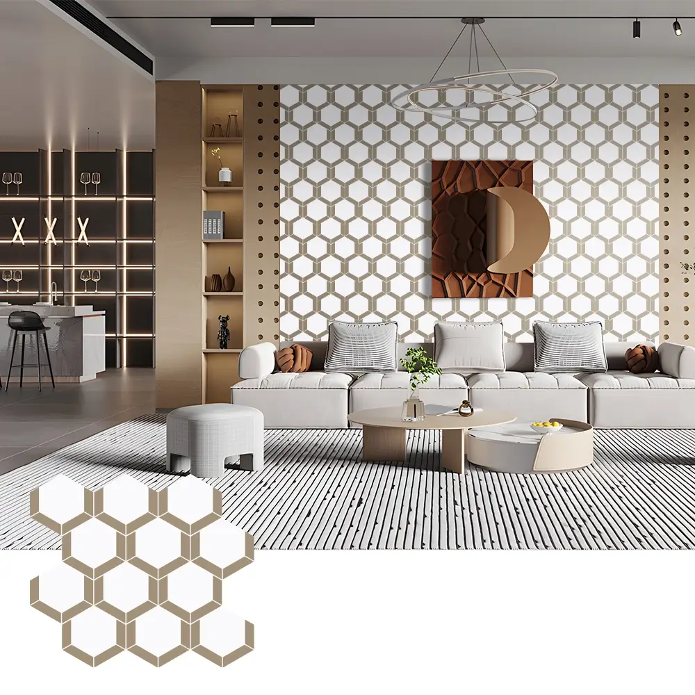 နံရံအလှဆင်ခြင်းအတွက် PET Felt Acoustic Panels များကို လွယ်ကူစွာတပ်ဆင်ပါ။