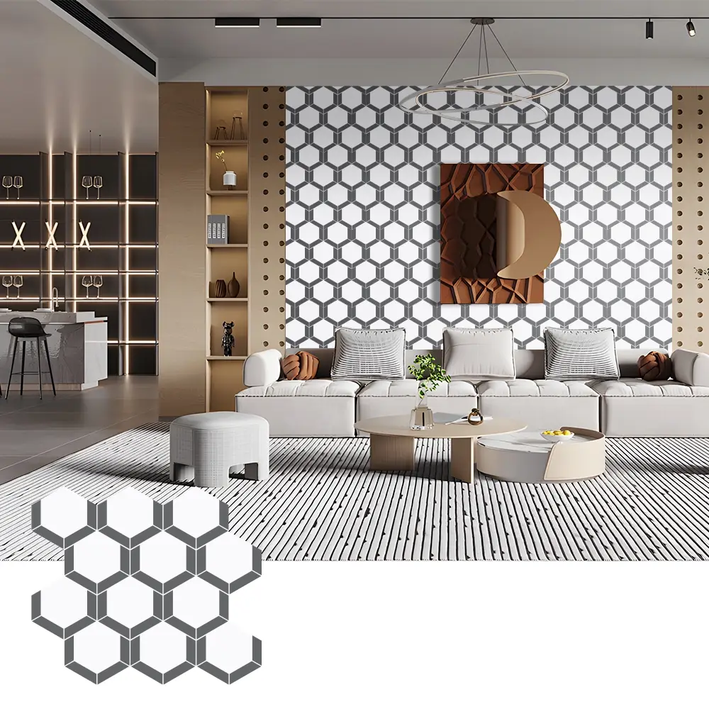 နံရံအလှဆင်ခြင်းအတွက် PET Felt Acoustic Panels များကို လွယ်ကူစွာတပ်ဆင်ပါ။