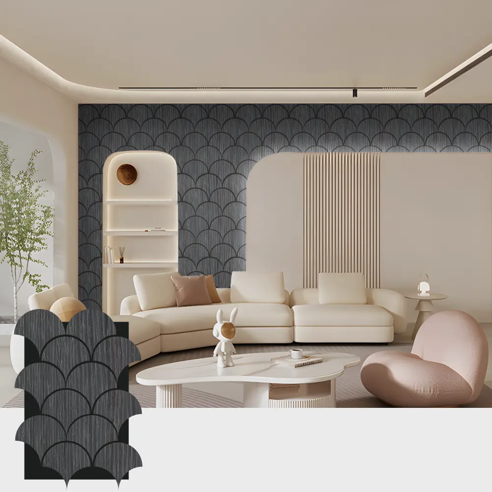 အတွင်းခန်းနေရာများအတွက် Grooved Wood Acoustic Panels