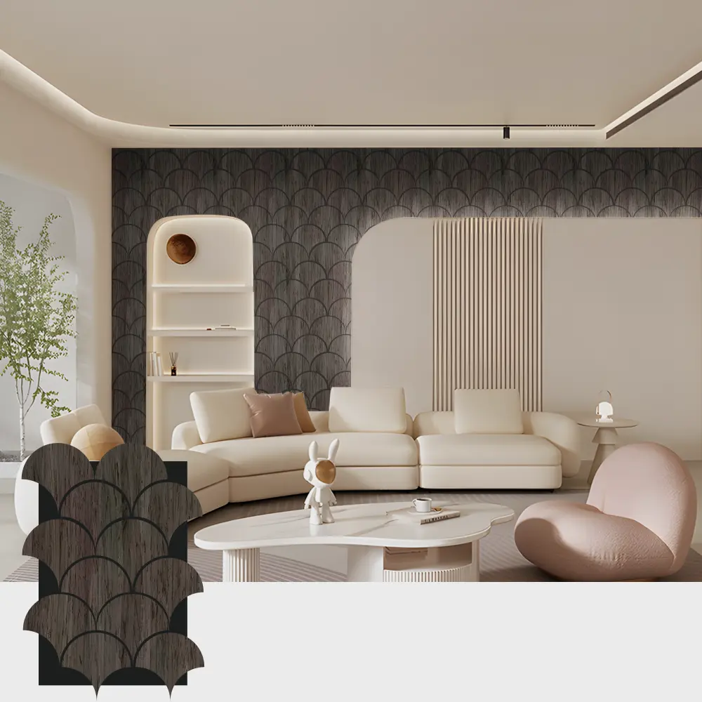 အတွင်းခန်းနေရာများအတွက် Grooved Wood Acoustic Panels အတွင်းခန်းနေရာများအတွက် Grooved Wood Acoustic Panels