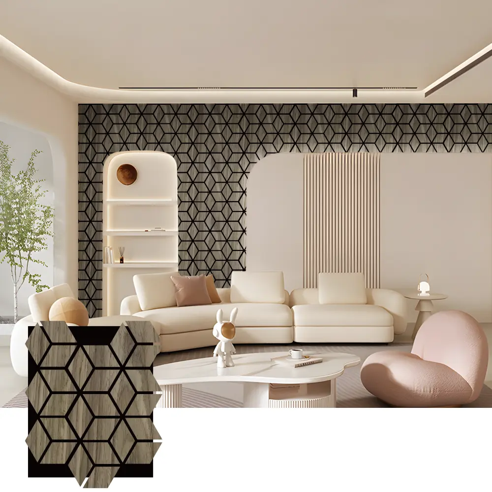 အသံထိန်းချုပ်မှုအတွက် အတွင်းပိုင်း Wood Acoustic Panels များ