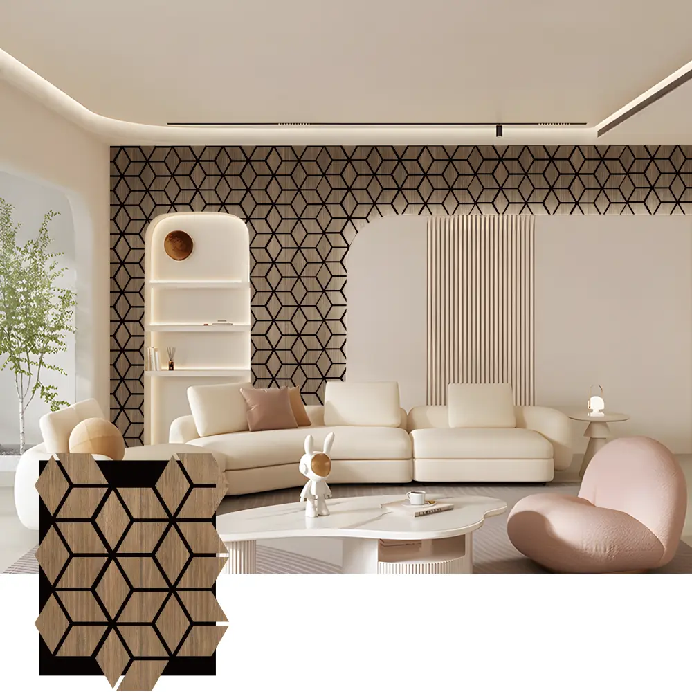 အသံထိန်းချုပ်မှုအတွက် အတွင်းပိုင်း Wood Acoustic Panels များ