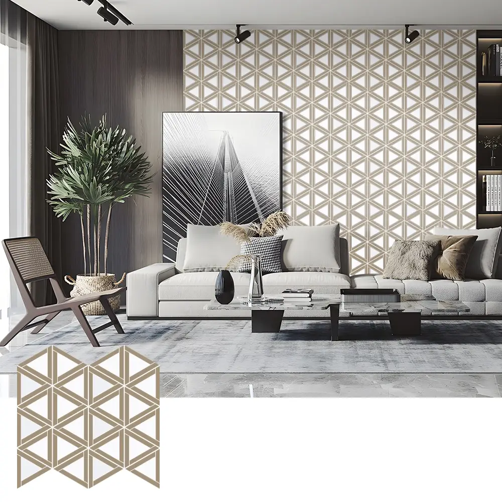 အတွင်းခန်းအသုံးပြုရန်အတွက် Self-Adhesive PET Acoustic Wall Panels