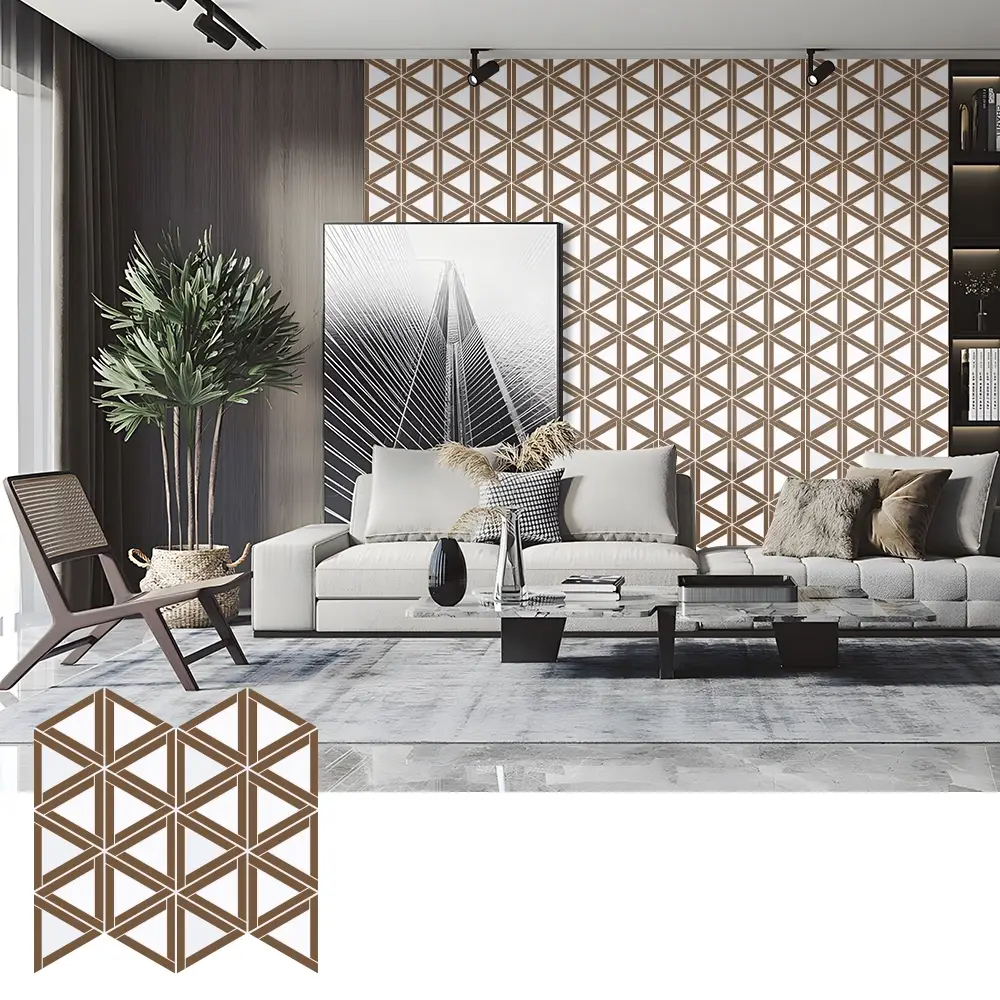 အတွင်းခန်းအသုံးပြုရန်အတွက် Self-Adhesive PET Acoustic Wall Panels