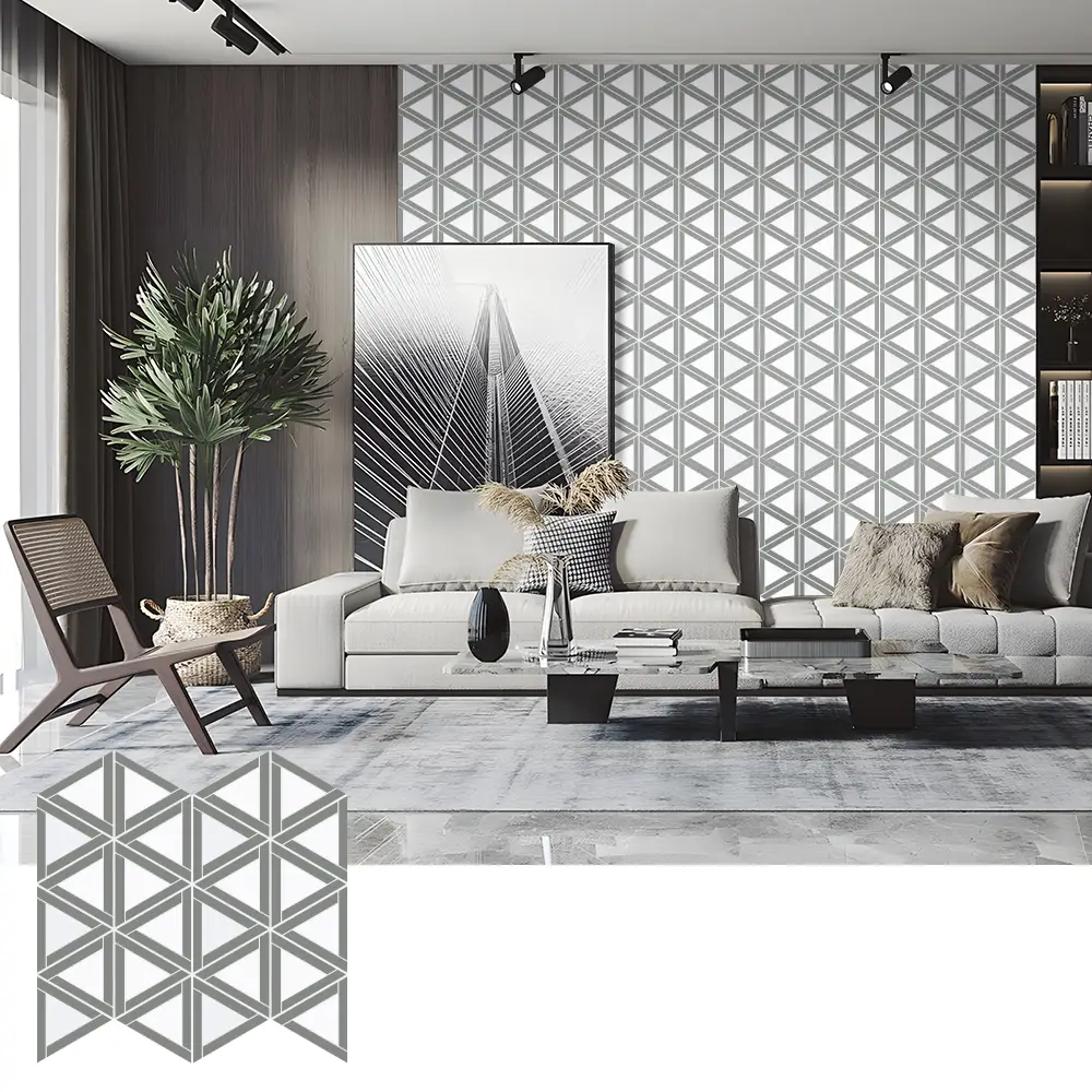 အတွင်းခန်းအသုံးပြုရန်အတွက် Self-Adhesive PET Acoustic Wall Panels