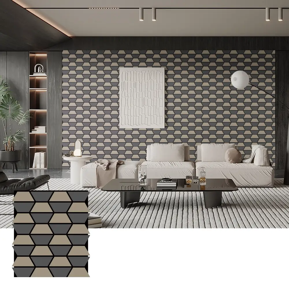 နံရံအလှဆင်ခြင်းအတွက် Self-Adhesive Wood Acoustic Panels နံရံအလှဆင်ခြင်းအတွက် Self-Adhesive Wood Acoustic Panels