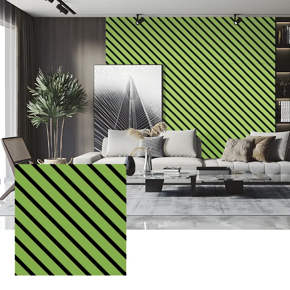 အတွင်းနံရံများအတွက် အသံစုပ်ယူနိုင်သော PET Felt Panels
