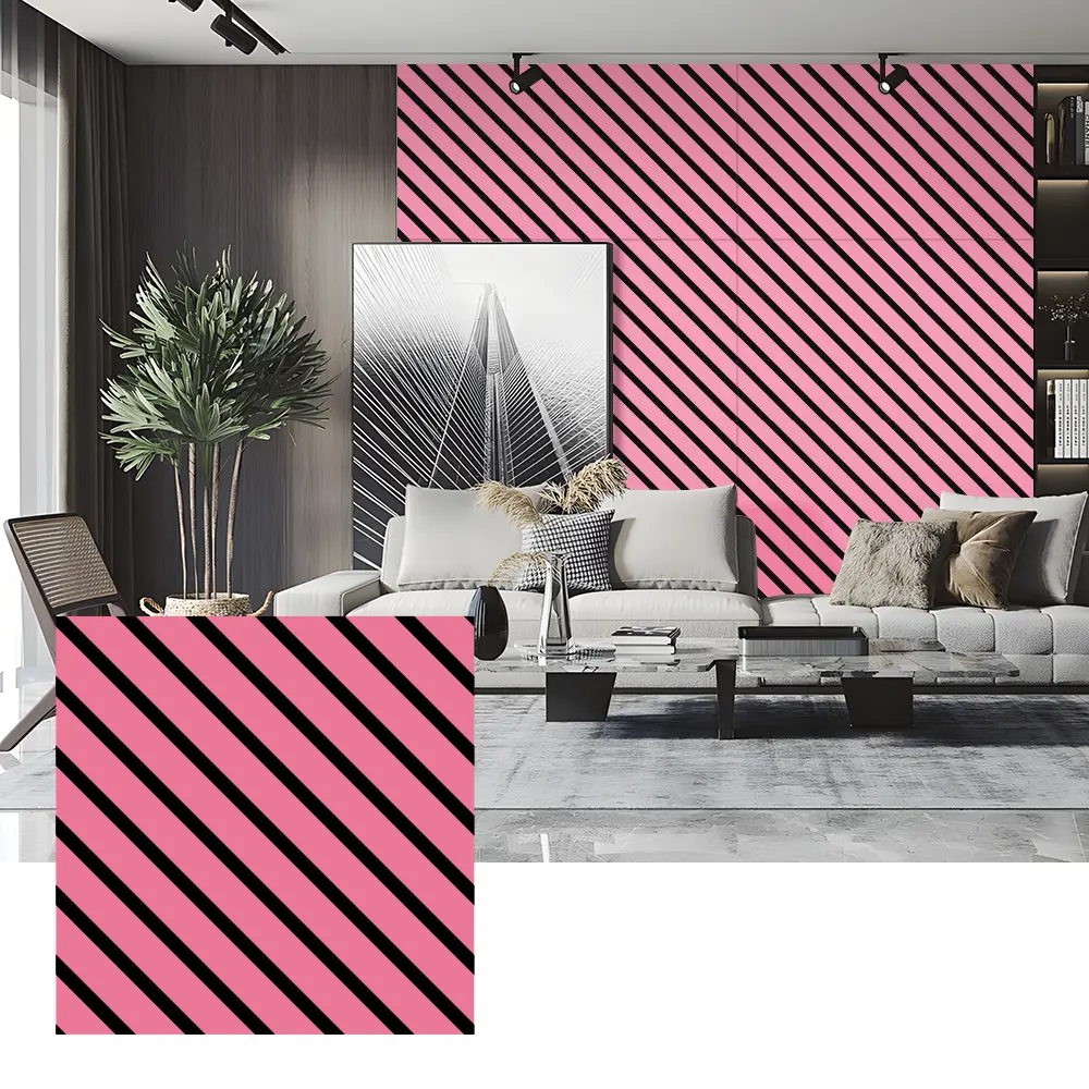 အတွင်းနံရံများအတွက် အသံစုပ်ယူနိုင်သော PET Felt Panels