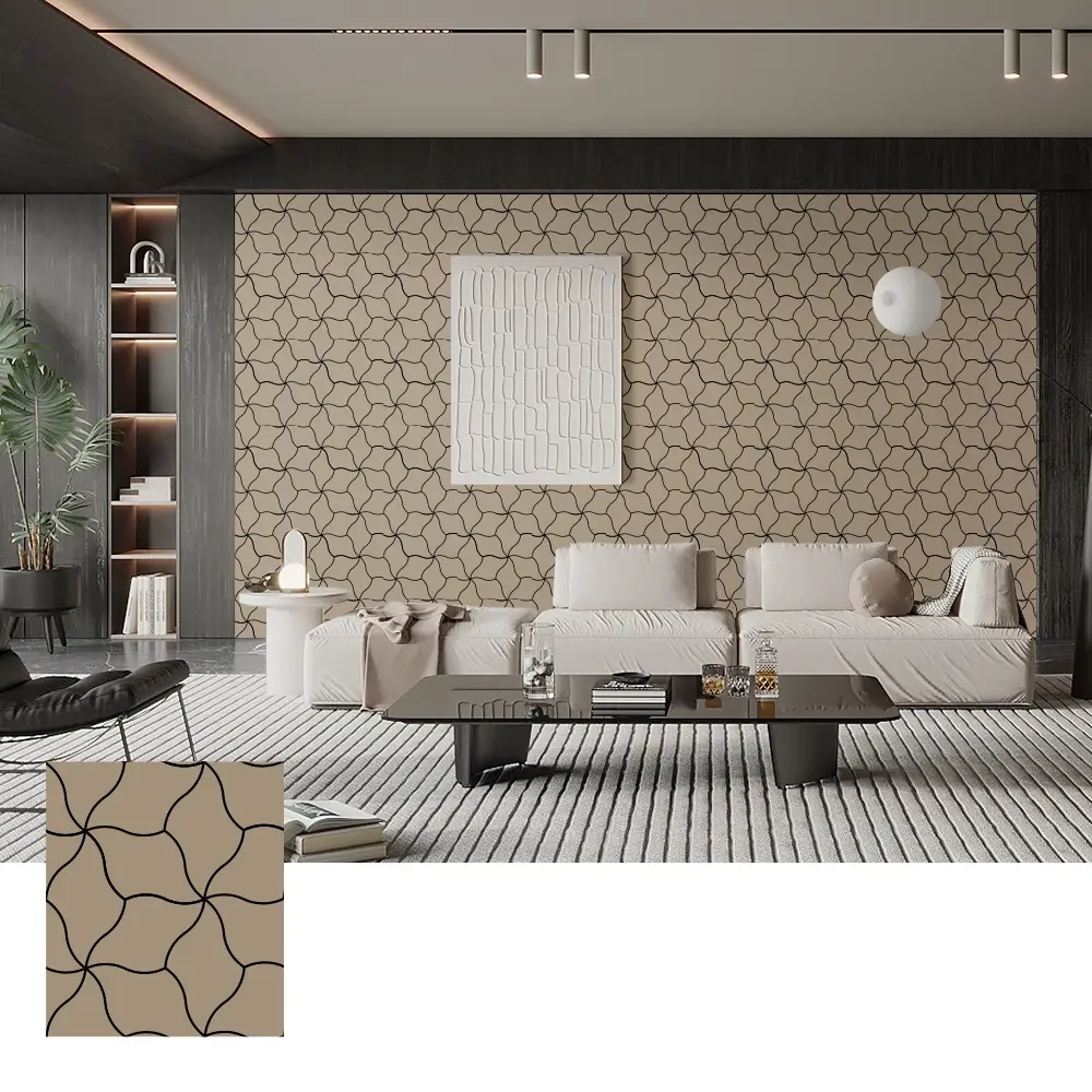 နံရံများအတွက် အသံစုပ်ယူနိုင်သော Wood Veneer Acoustic Panels