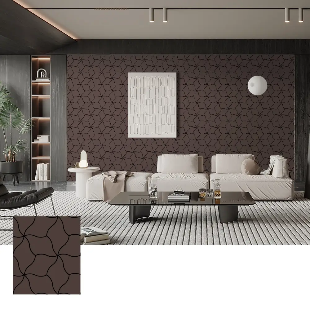 နံရံများအတွက် အသံစုပ်ယူနိုင်သော Wood Veneer Acoustic Panels