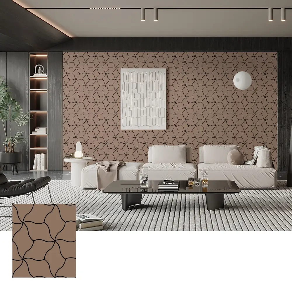 နံရံများအတွက် အသံစုပ်ယူနိုင်သော Wood Veneer Acoustic Panels
