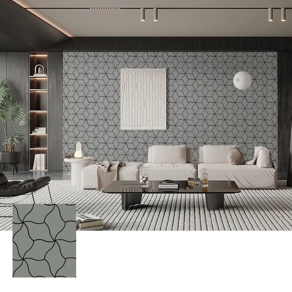 နံရံများအတွက် အသံစုပ်ယူနိုင်သော Wood Veneer Acoustic Panels