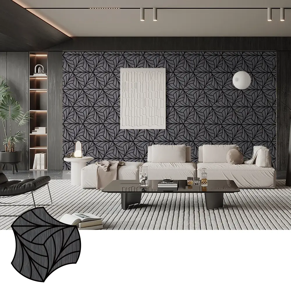 Music Studio အသံထိန်းချုပ်မှုအတွက် Wood Veneer Acoustic Panels Music Studio အသံထိန်းချုပ်မှုအတွက် Wood Veneer Acoustic Panels